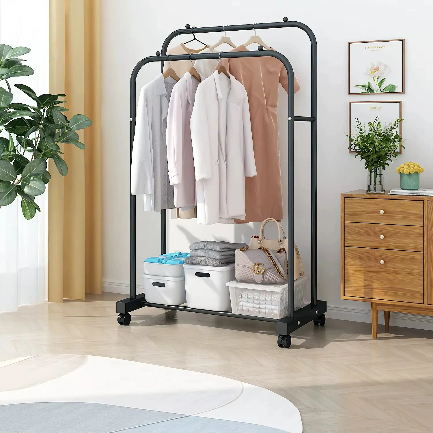 Standing Clothes Rack