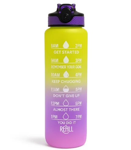 Bottle Gym Purple & Yellow