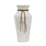 White Flower Modern Ceramic Vase