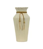 Beige Flower Modern Ceramic Vase