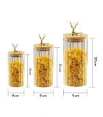 Wild Elegance Spice Container Dimensions