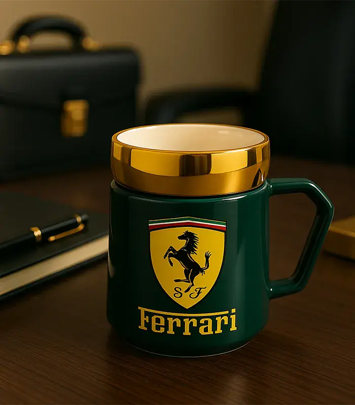 Ferrari Ceramic Sports Mug Ceramic Coffee Cup