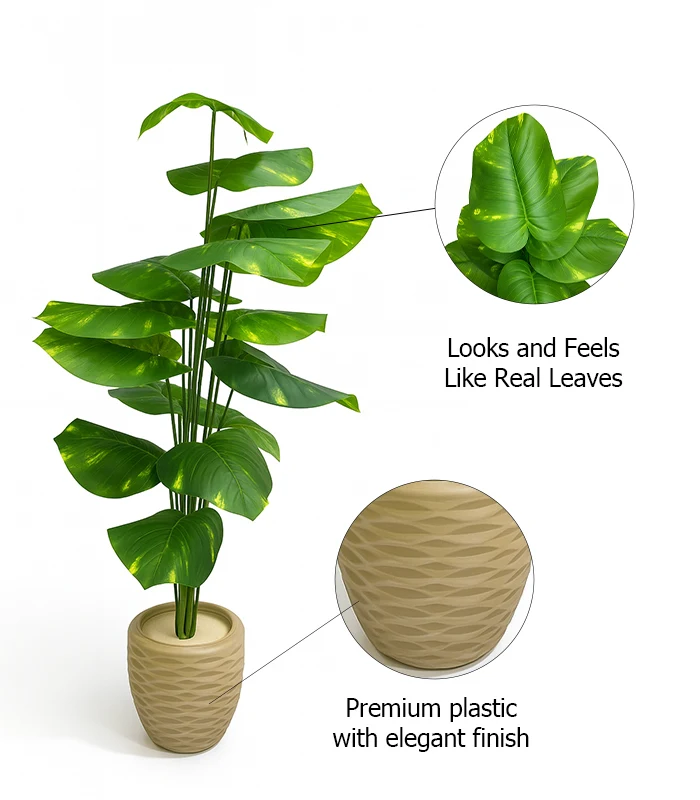 Artificial Plant, Artificial Alocasia Plant