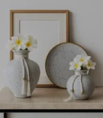 3 Piece Vase Set, Ceramic Vase Set of 3