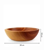 bowl Of Wood Serving bowls