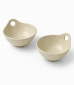 Pottery Bowls Set, 2 Pottery Serving Bowls