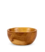 Bowls Of Wood Dinner Set Of 4 Wooden Bowls