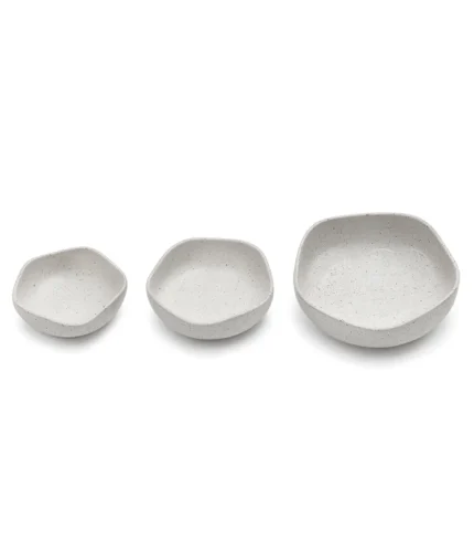 pottery serving bowls set, salad serving bowl