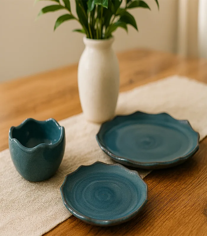 Hand Crafted Plates Handmade Salad Bowl