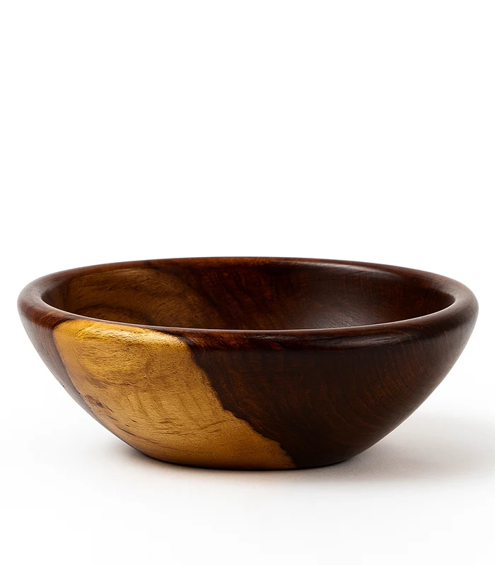 Dinner Bowl Wooden 4-Piece Dinner Set