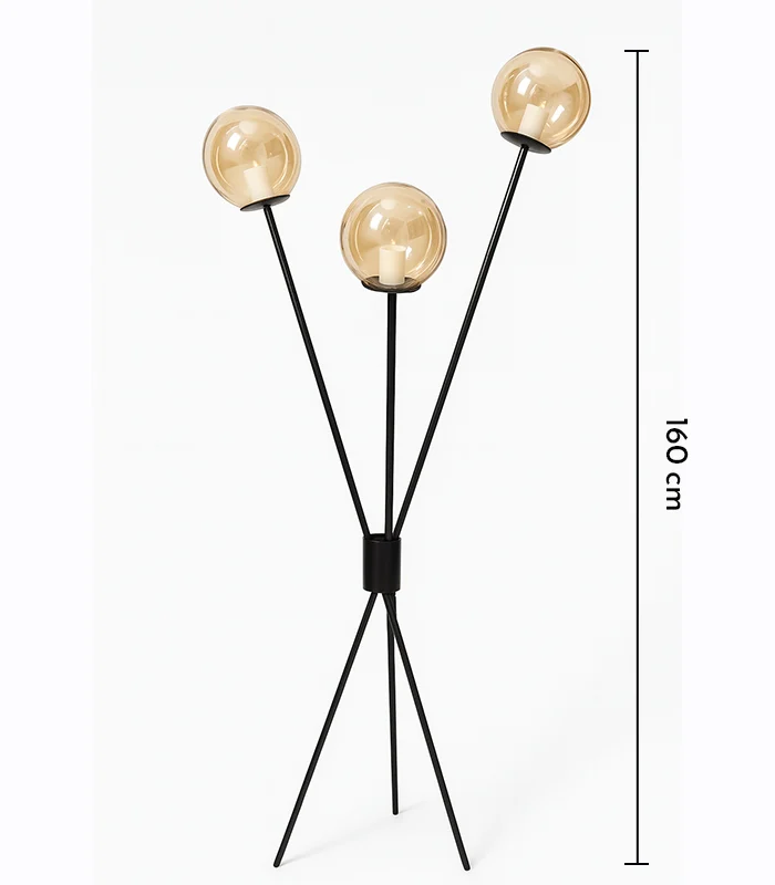 3 Arm Floor Lamp, Standing Light Lamp