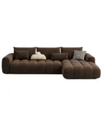 L Shape Sofa Bubbles Texture, Home Sofas With Storage