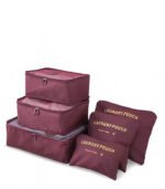 Travel Organiser Bags, 6 Organiser Bags For Travel Set