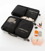 Travel Organiser Bags, 6 Organiser Bags For Travel Set