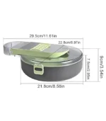 Circular Food and Vegetable Chopper