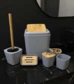 Bathroom Cleaning Kit, Gray Gallery