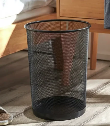 metal basket bin