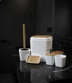 Bathroom Accessory Kit, White Galley