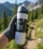 White Design Owala Water Bottle, Stainless Steel Water Bottle