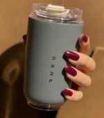 Gray design Smeg thermal mug, Coffee Smeg mug