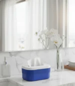 Tissue Holder - Tissue Box Blue Design