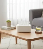 Tissue Holder - Tissue Box White Design