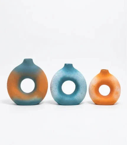 Donut Vase Decor