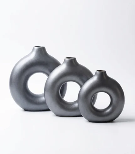 donut vase ceramic