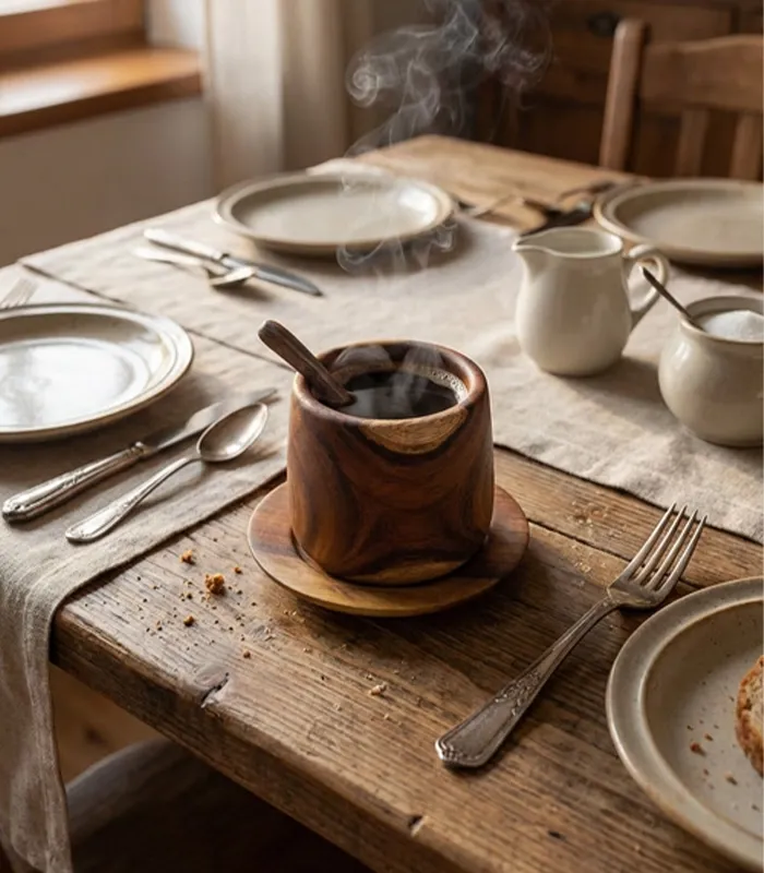 Wooden Cup, Wooden Coffee Cup Design