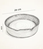 Edged Handmade-Tagine pot 100% natural & Safe for Health - eco friendly Larg - Image 11