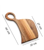 Wooden cutting board, 2 nesting cutting boards - Image 5