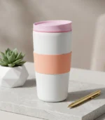 Premium 600ml Leak-Proof Thermal Travel Mug – Insulated Stainless Steel - الصورة 7