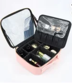 Makeup Bag, Cosmetic Makeup Bag With Mirror and Touch Lighting - Image 7