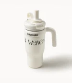 Goofit Outdoor 550ml Insulated Travel Mug with Handle & Straw | Leakproof Stainless Steel Coffee & Water Tumbler - Image 2