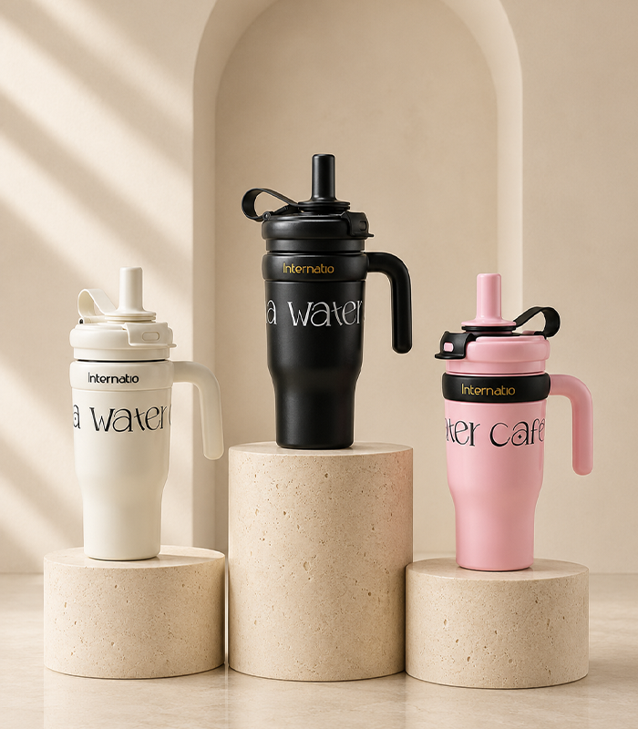 Goofit Outdoor 550ml Insulated Travel Mugs