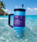 Owala 40oz Insulated Tumbler with Straw & Handle – Leak-Resistant - الصورة 11