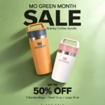 Stanley Coffee Bundle with 355ml and 473ml Café-To-Go travel mugs