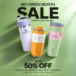 Coffee Crew Bundle with Stanley Café-To-Go 473ml, orange Smeg 440ml and Owala SmoothSip Slider 20 oz