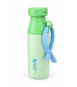 Ratio 520ml Insulated Water Bottle – Spout Lid, Straw & Strap - Image 3